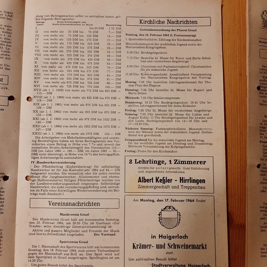 Zeitungsartikel, Ausbildung Zimmerer - Josef Kessler GmbH